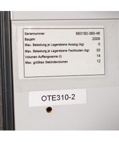 Asecos UB90.060.059.T